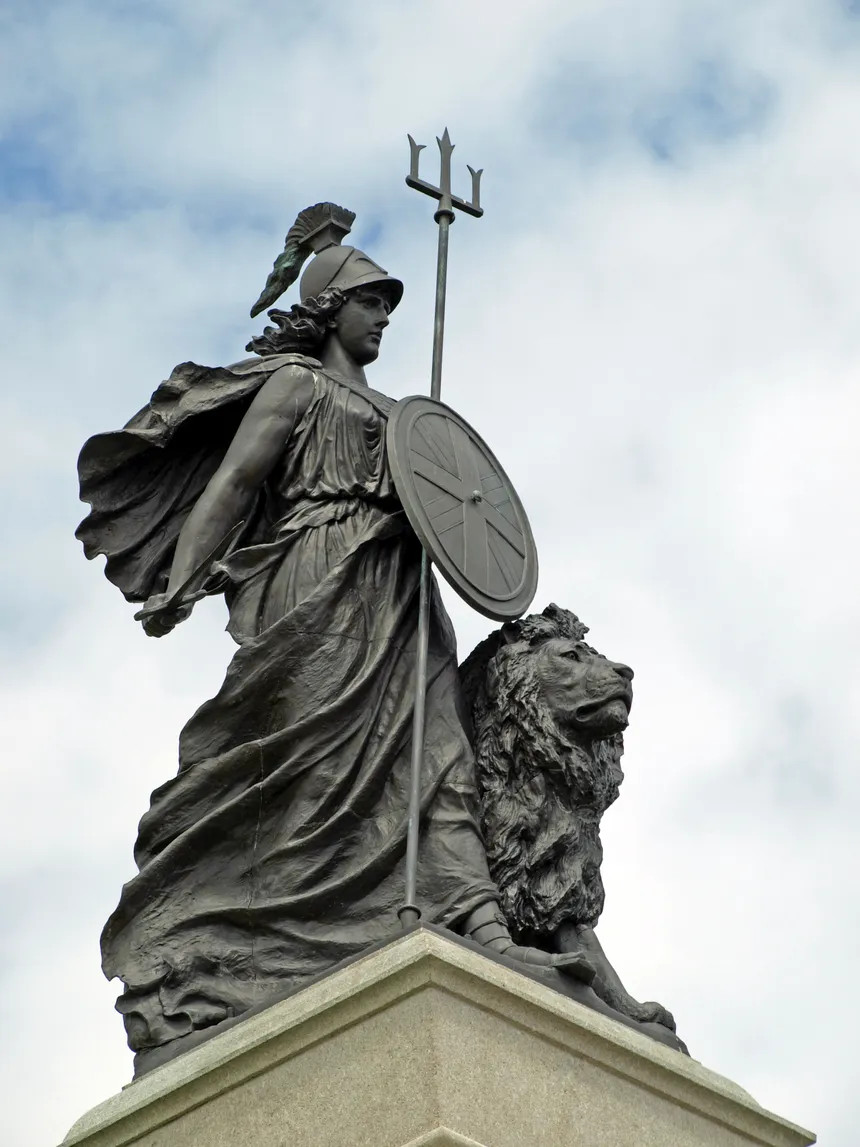 Britannia statue