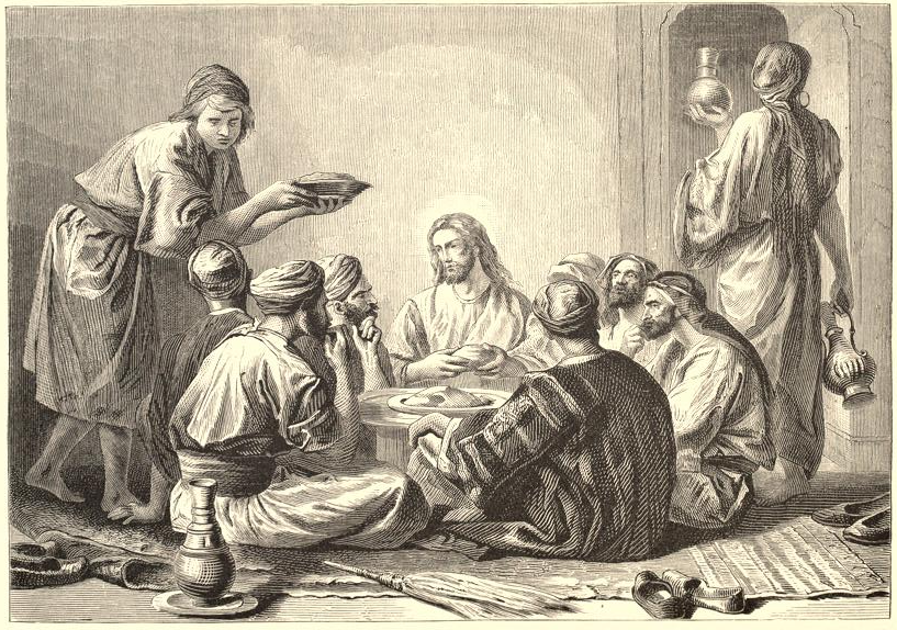 Lord Jesus dining with sinners